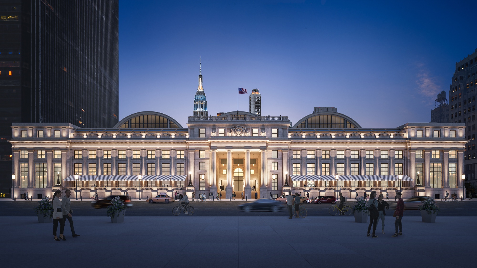 3 Architectural Visions Of New Penn Station Revival Bloomberg