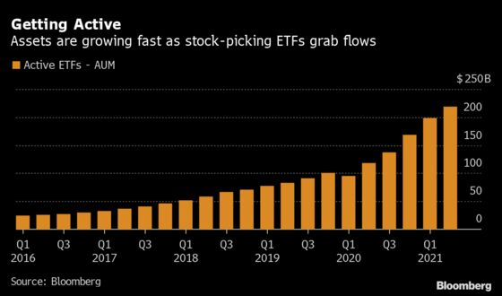 Cathie Wood Is Just a Start as Stock Pickers Storm the ETF World