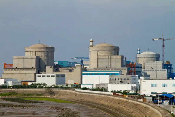 The Qinshan nuclear power plant in Haiyan, China.