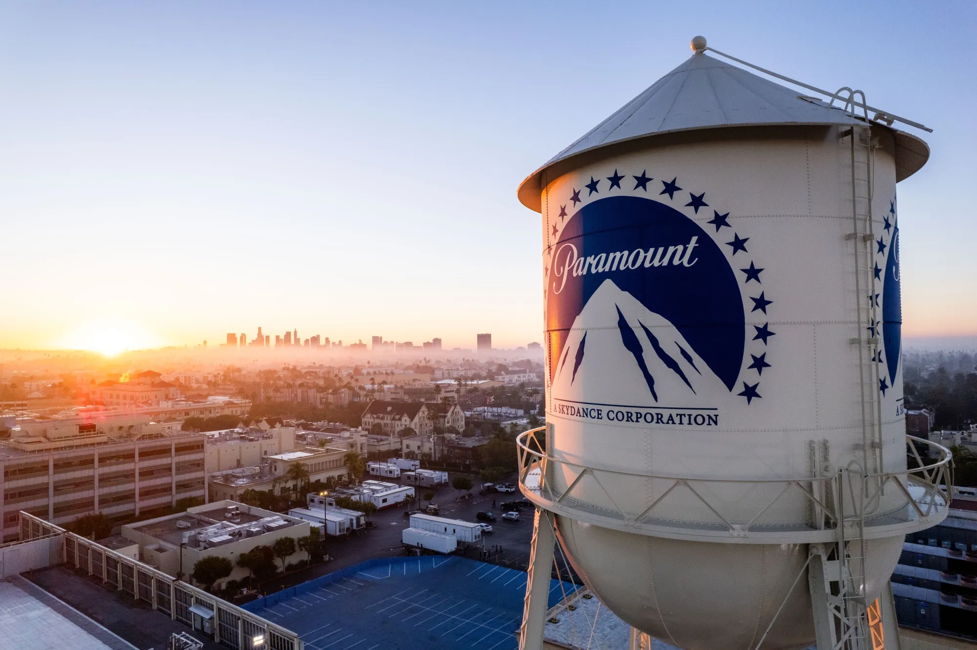 The Paramount Studios in Los Angeles.