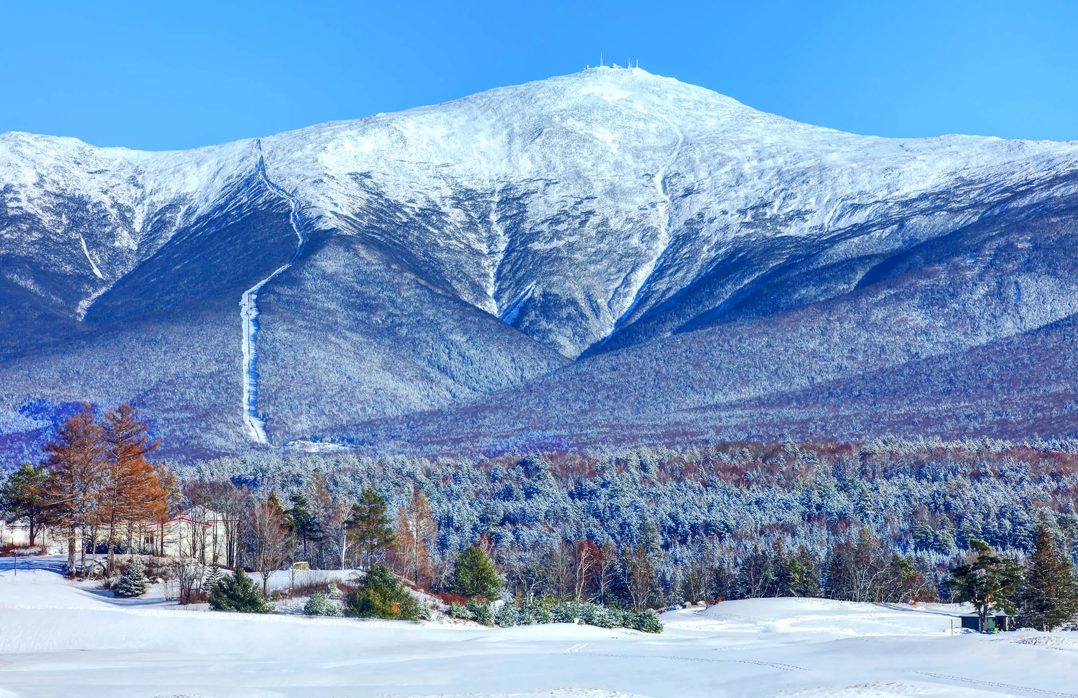 Mount&nbsp;Washington in New Hampshire, US.