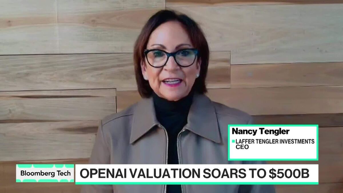 ⚫️ BLOOMBERG: Nancy Tengler analizza la valutazione di OpenAI e l'interesse per SpaceX in "Bloomberg Tech"