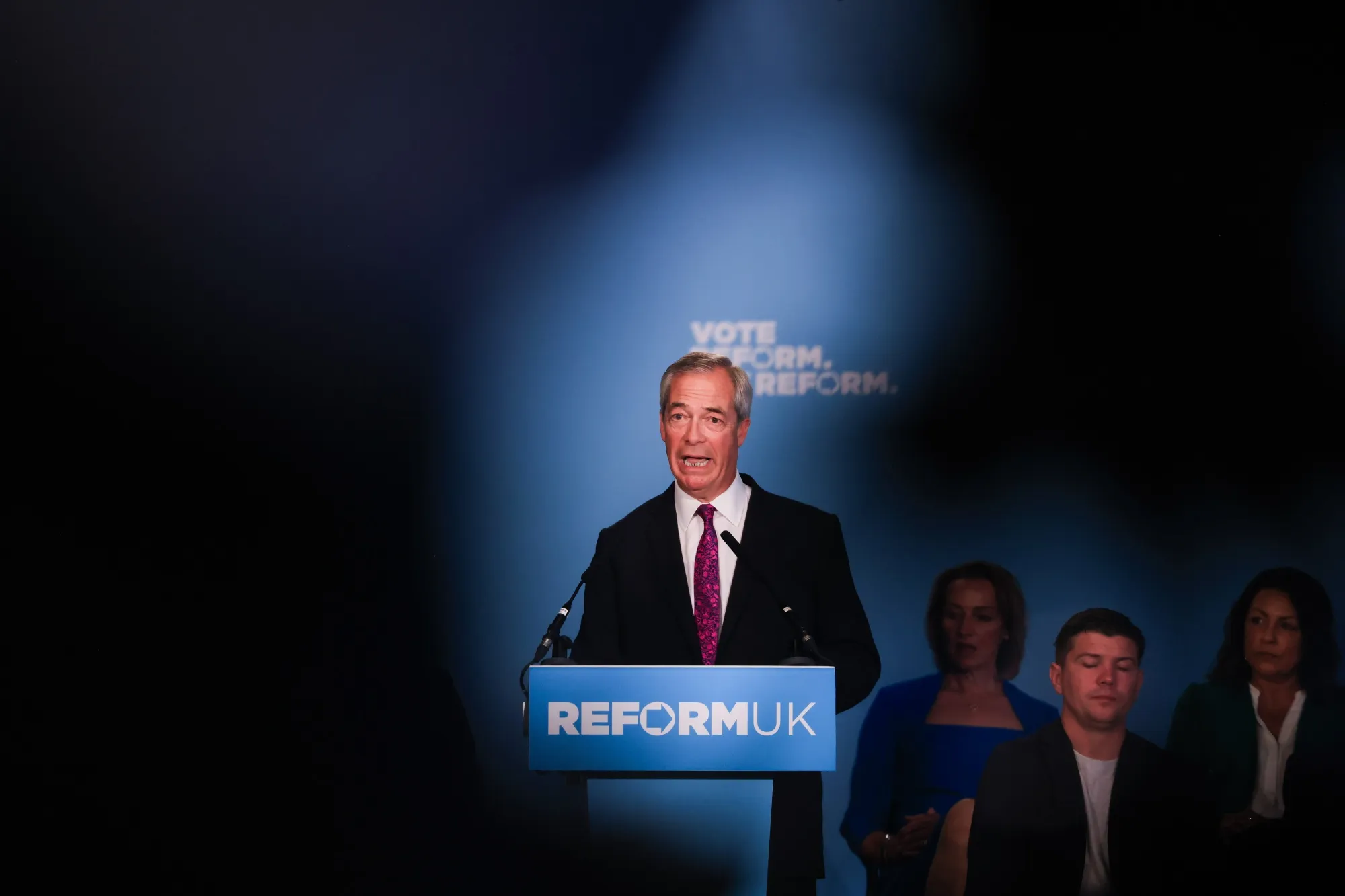 Reform UK Leader Nigel Farage.