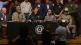 Texas Gubernatorial Candidate O'Rourke Confronts Abbott at Presser on Shooting