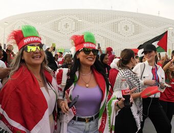 relates to At World Cup, Women Fans Shrug Off Worries Over Dress Codes