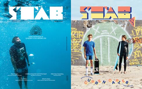 Stab magazine, one of SurfStitch's media investments.
