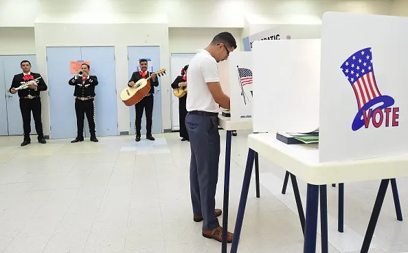 One man, one vote.
