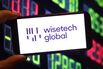 In this photo illustration, the WiseTech Global company logo