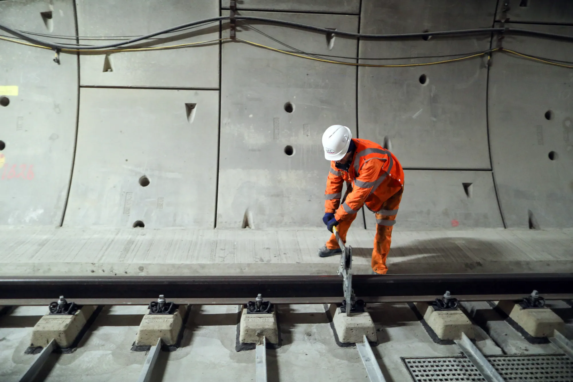 Progress On The Crossrail Project, A Fast Subway Line Due To Open In 2017