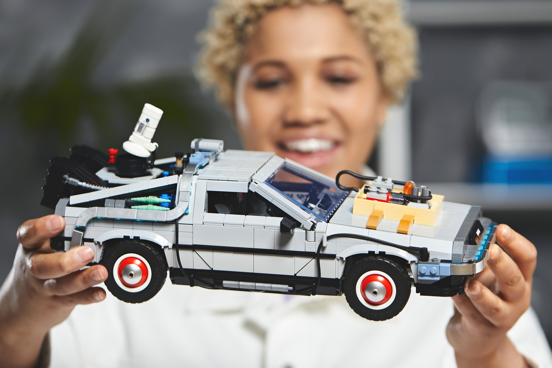 Lego delorean store