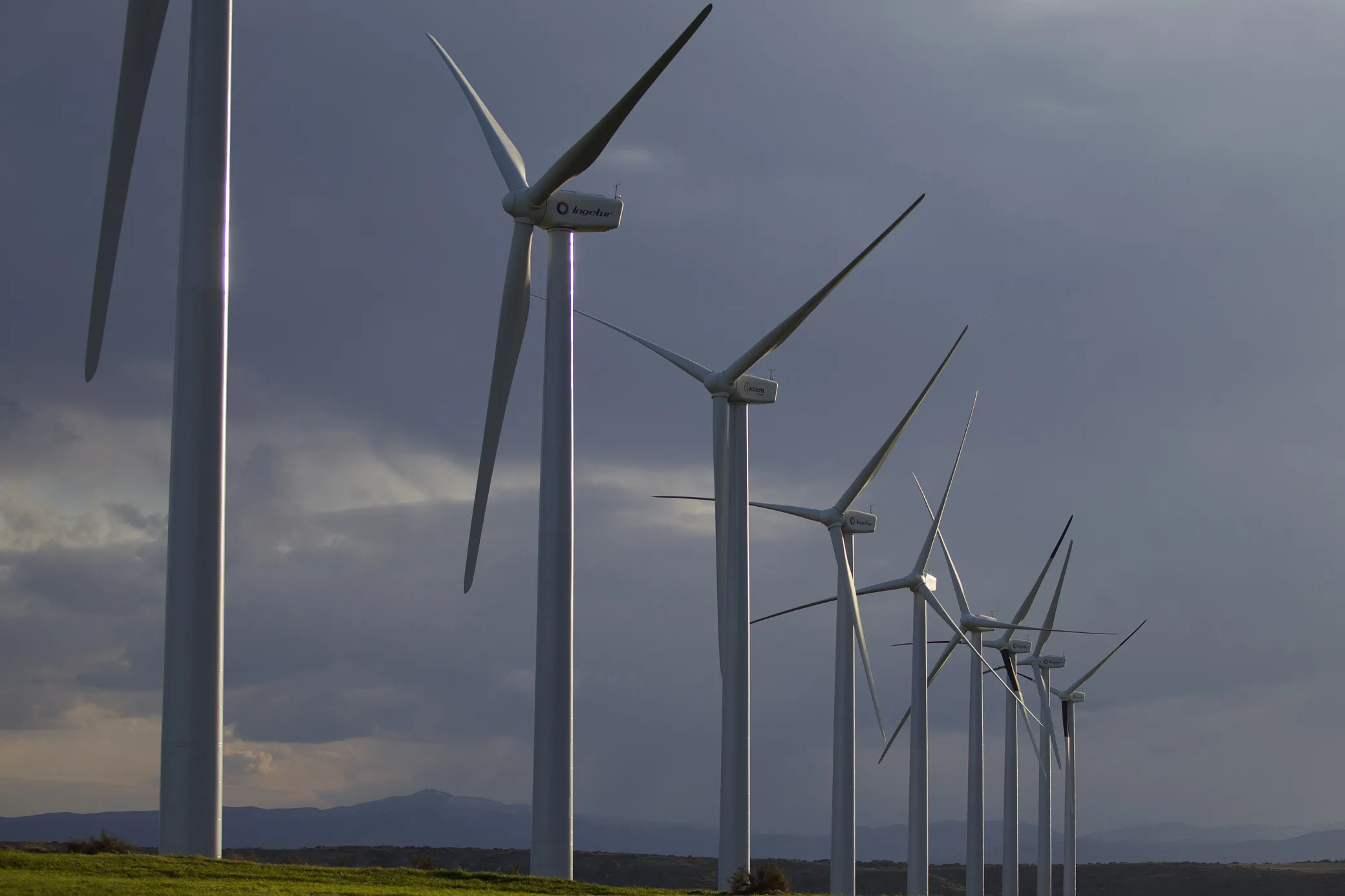 Acciona SA Wind Farms, Control Center And Factory Production