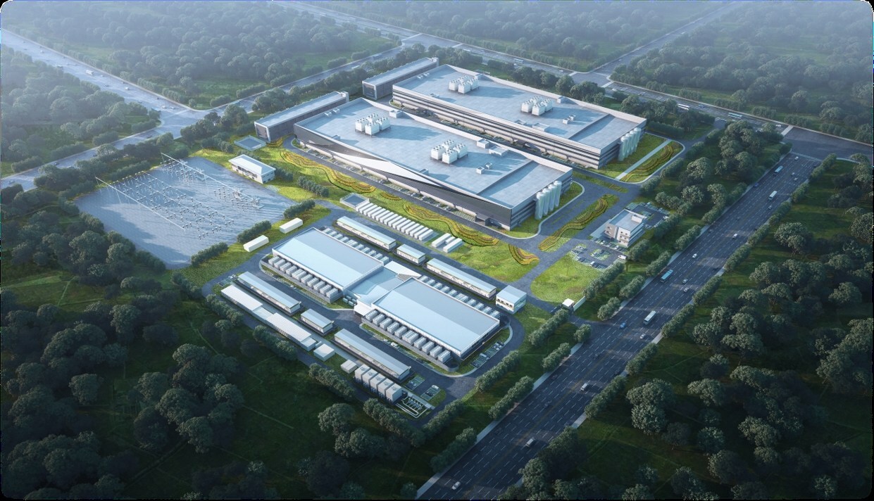 Illustration of the Bridge Data Centres Malaysia facilities.