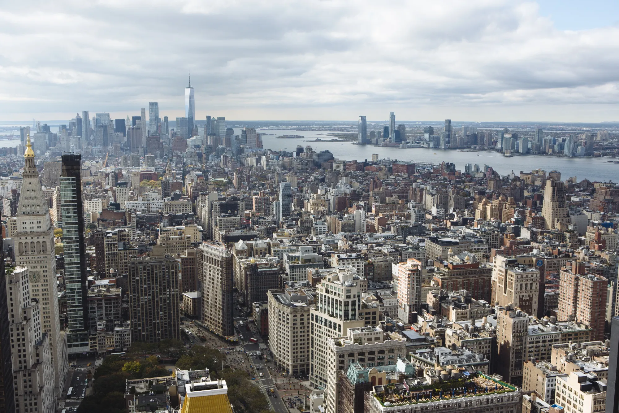 Lower Manhattan in New York.