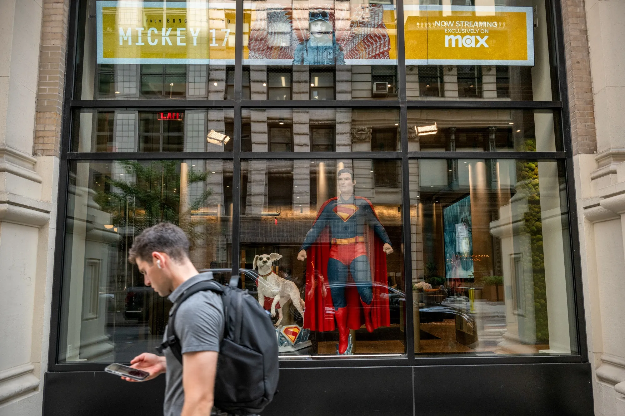 The Warner Bros. Discovery headquarters in New York.