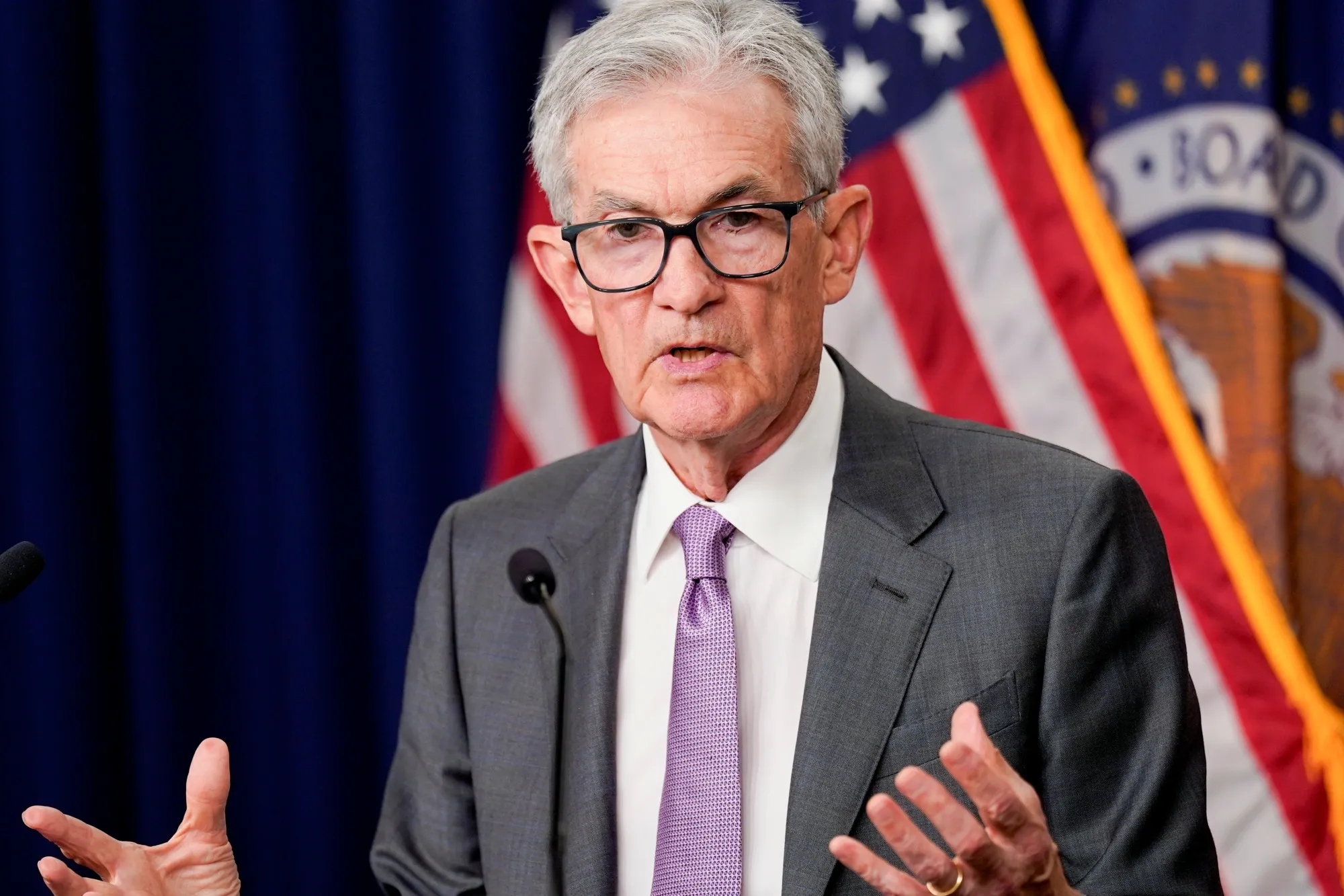 Jerome Powell, chairman of the US Federal Reserve