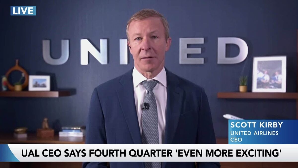 Premium Travel Is Driving Demand, United Airlines CEO Says