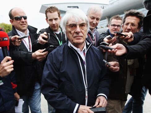 Bernie Ecclestone, chief executive officer of Formula One Management and Formula One Administration, is fighting a long-running legal dispute.