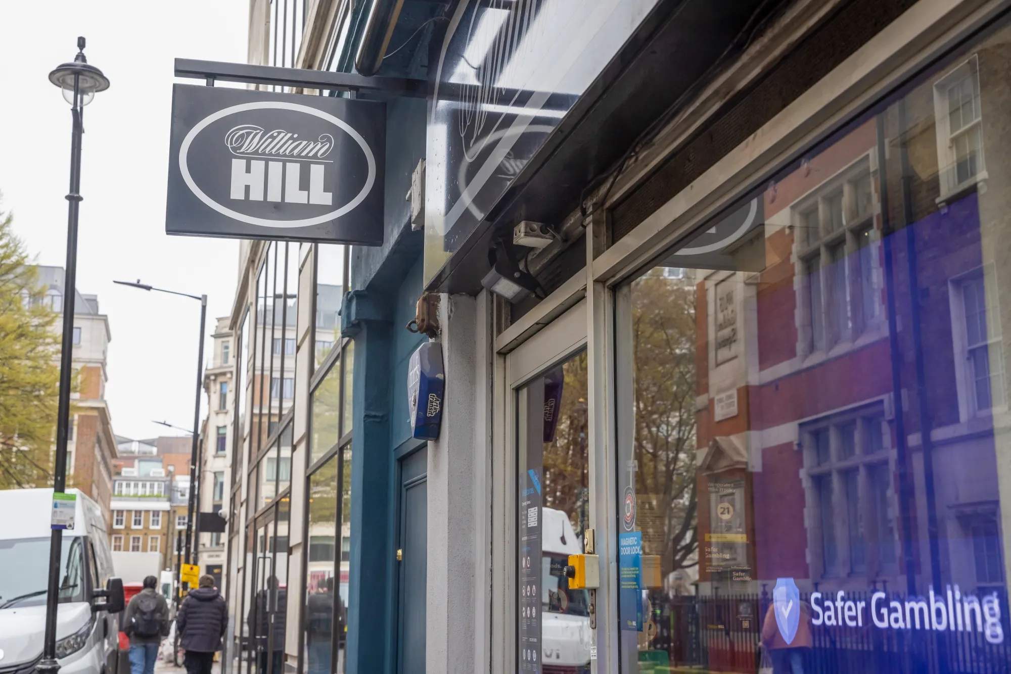 A William Hill betting shop in London.