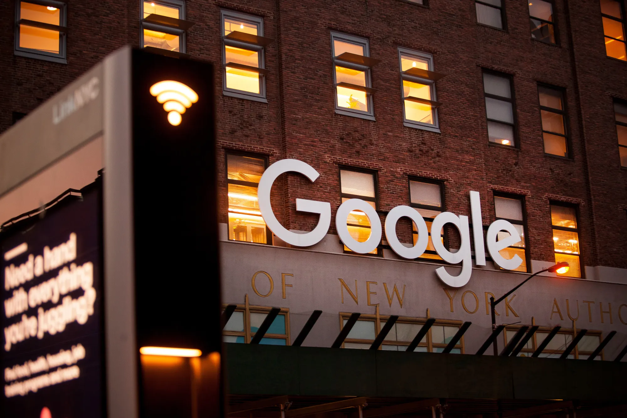 Google Inc. Offices As Company Partners With Wal-Mart On Voice-Based Shopping