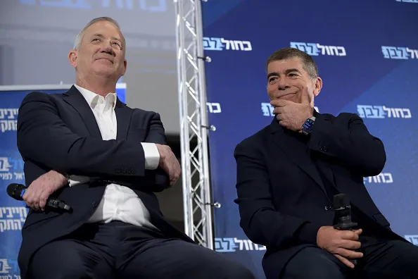 Benny Gantz and Gabi Ashkenazi of Israel.