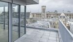 A view from one of the new public housing units located in Paris’ La Samaritaine department store.