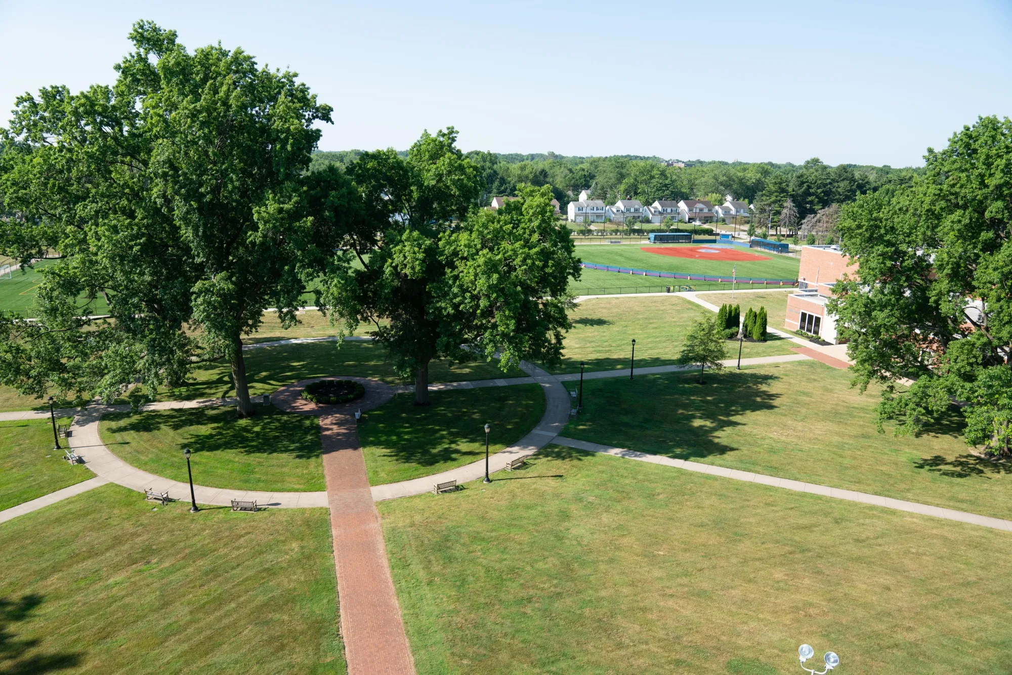 The Notre Dame College campus in South Euclid, Ohio.