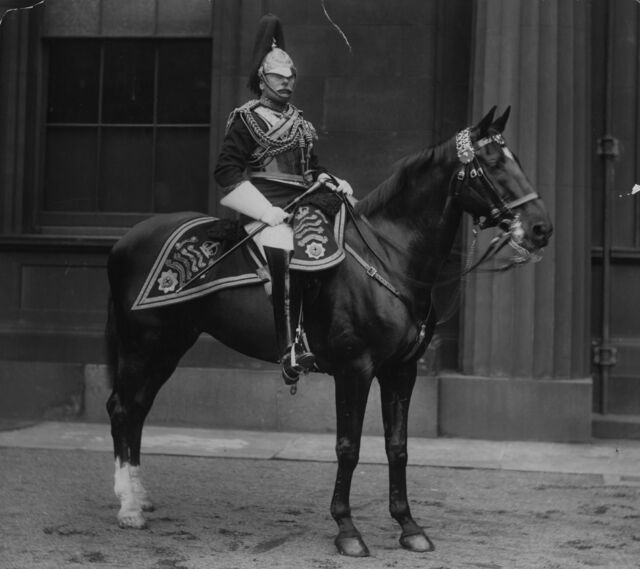 General Douglas Haig in the uniform of the 1st Life Guards, circa 1920.