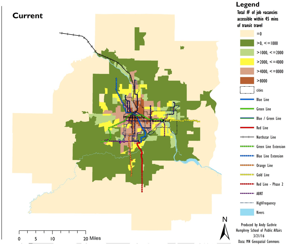 More Transportation Options Needed to Connect Workers and Jobs in the Twin  Cities