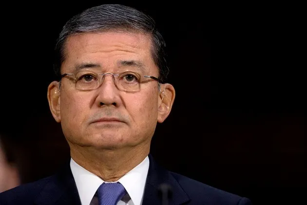 U.S. Secretary of Veterans Affairs Eric Shinseki in Washington on May 15