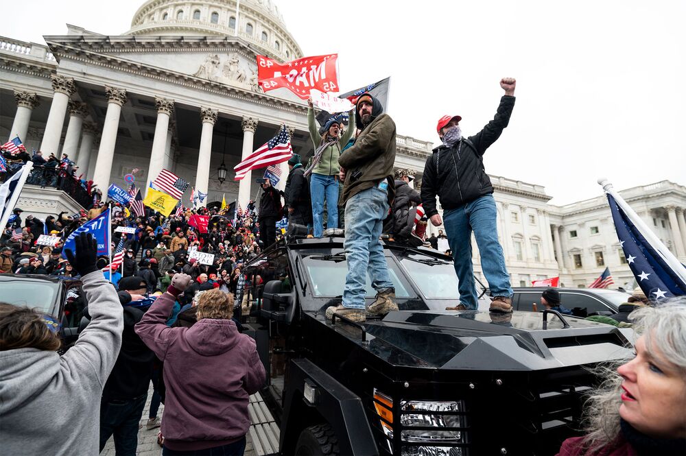 Pro-Trump Protest DC Jan. 6, 2020: US Capitol in Lockdown - Bloomberg