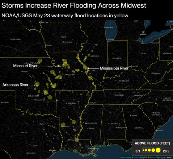 Unending Midwest Rains Add to Wettest 12 Months Ever in U.S.