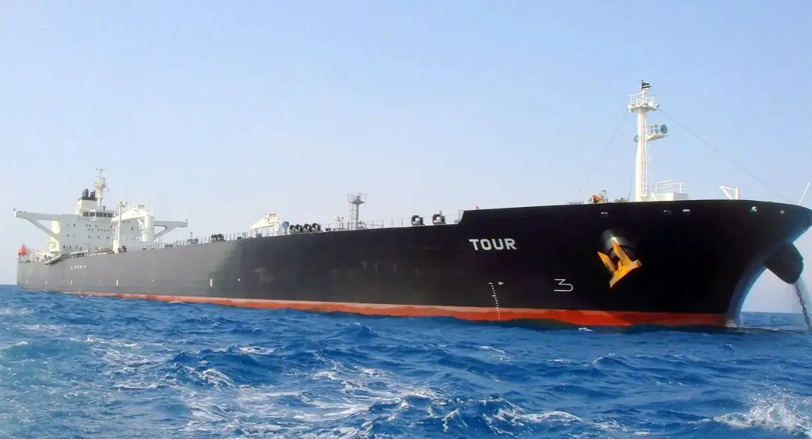 The Tour 2 Suezmax oil tanker in 2012.