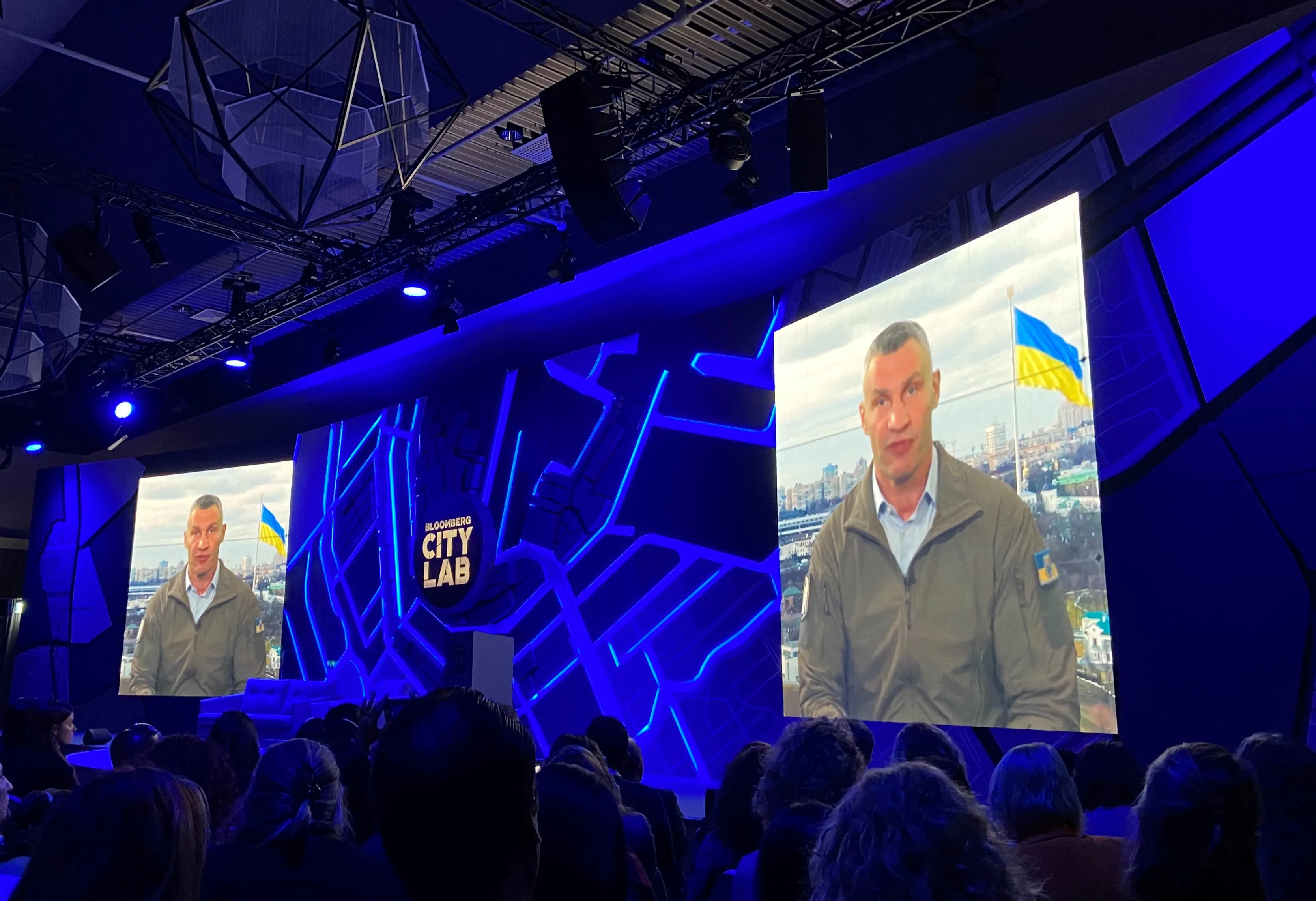 Kyiv Mayor Vitali Klitschko spoke to the CityLab summit in a recorded interview.