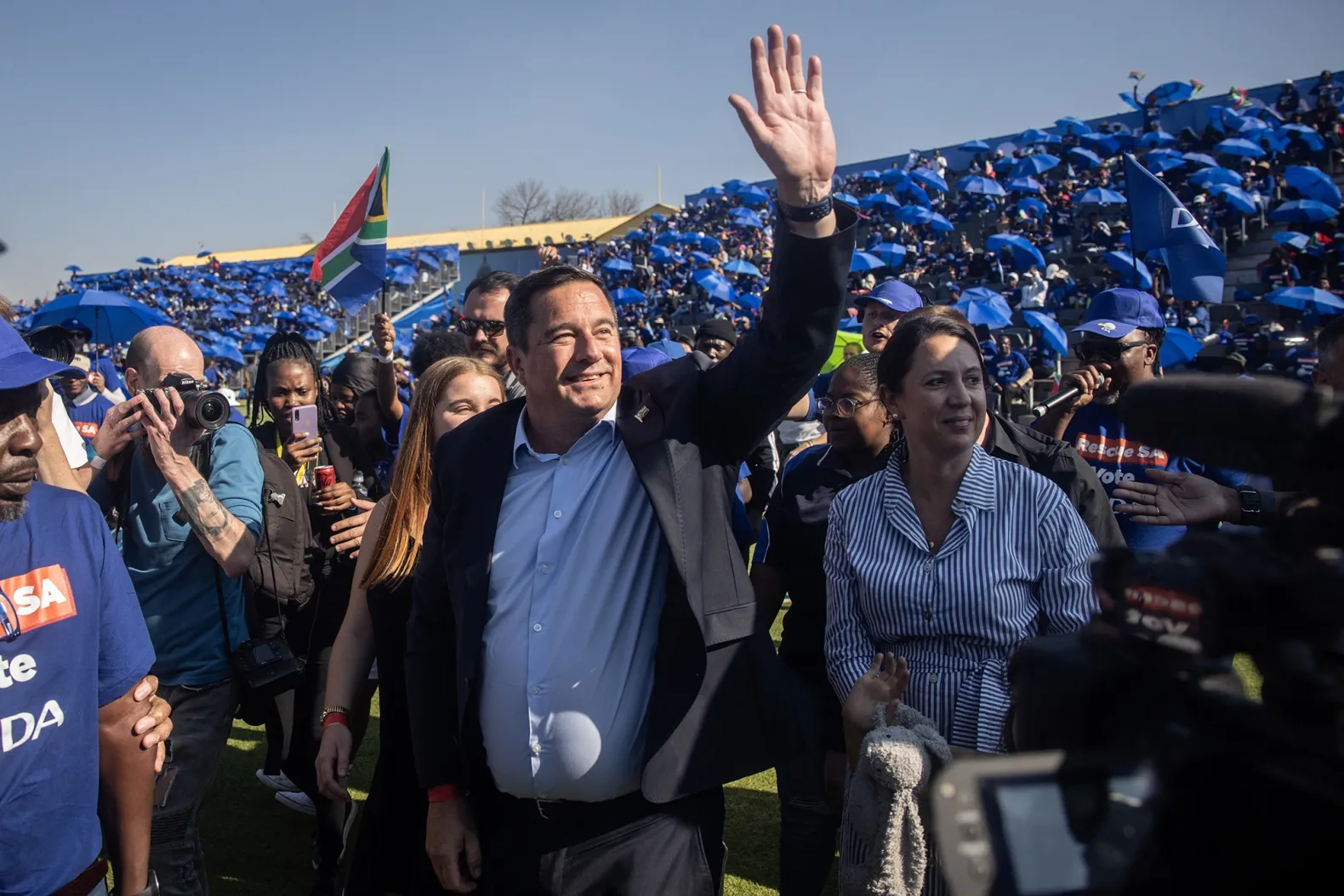 Democratic Alliance&nbsp;leader John Steenhuise