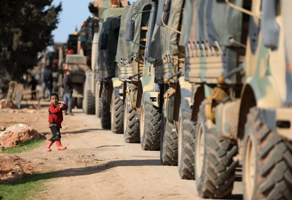 Melos then, Idlib today.