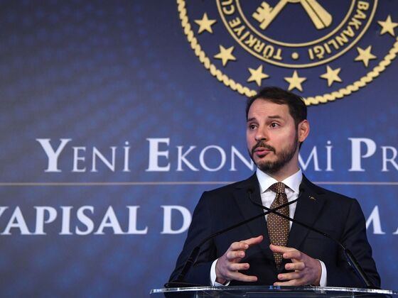 Turkey’s Albayrak Holds Talks With Banks on Post-Virus Economy