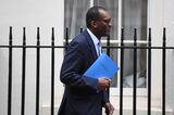 UK Chancellor Of The Exchequer Kwasi Kwarteng Present Fiscal Plans