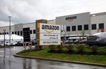Protesters Strike On Essentials Workers Rights Outside An Amazon Facility