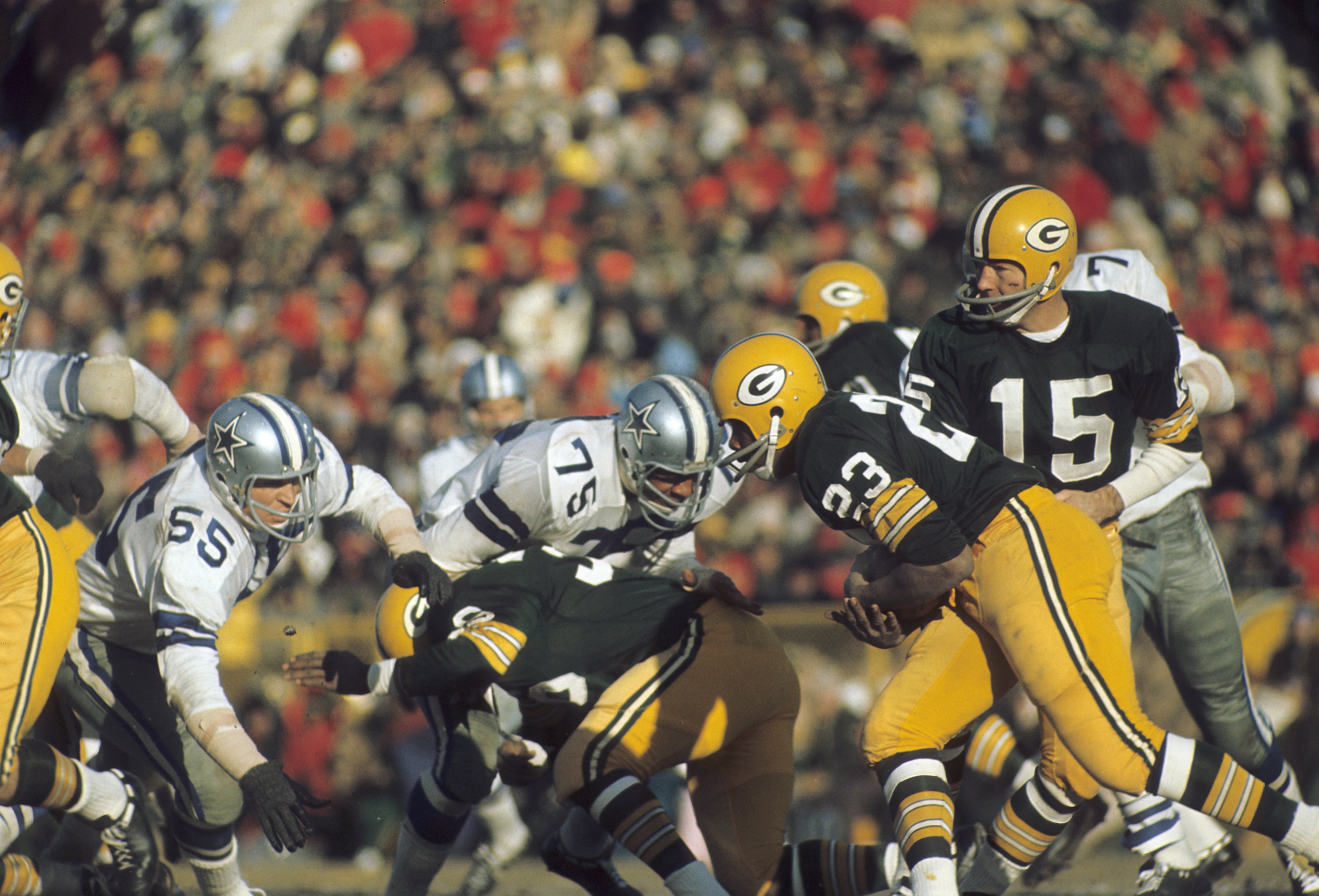 Bart Starr, Green Bay Packers beat Dallas Cowbosy in Ice Bowl