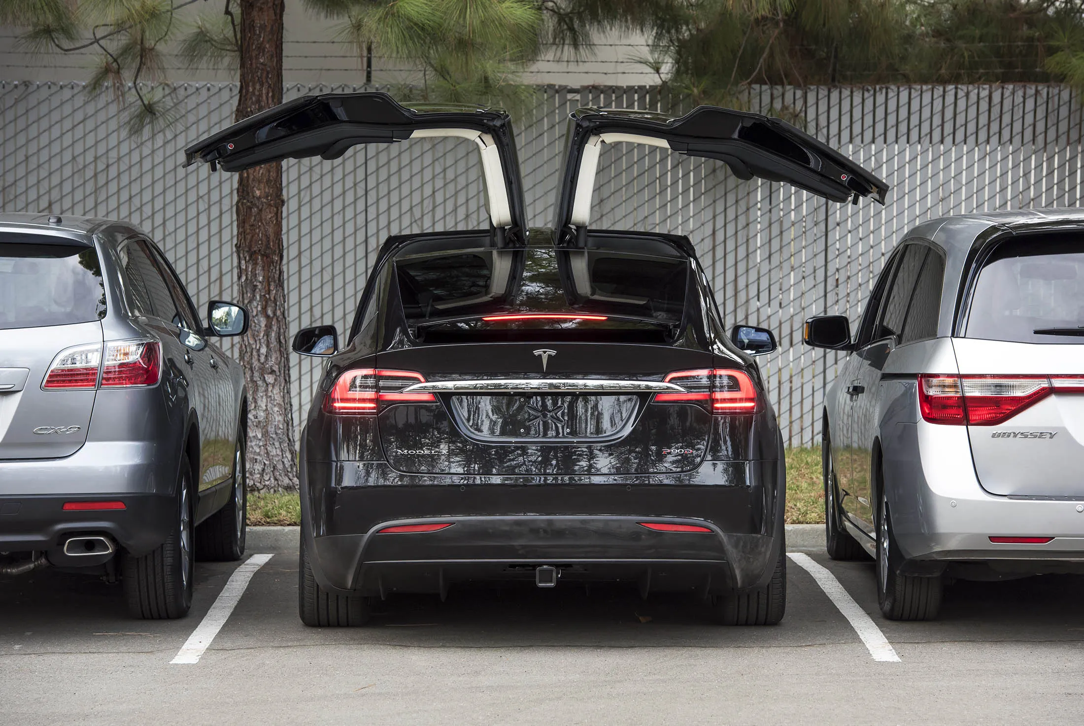The Tesla Motors Model X.
