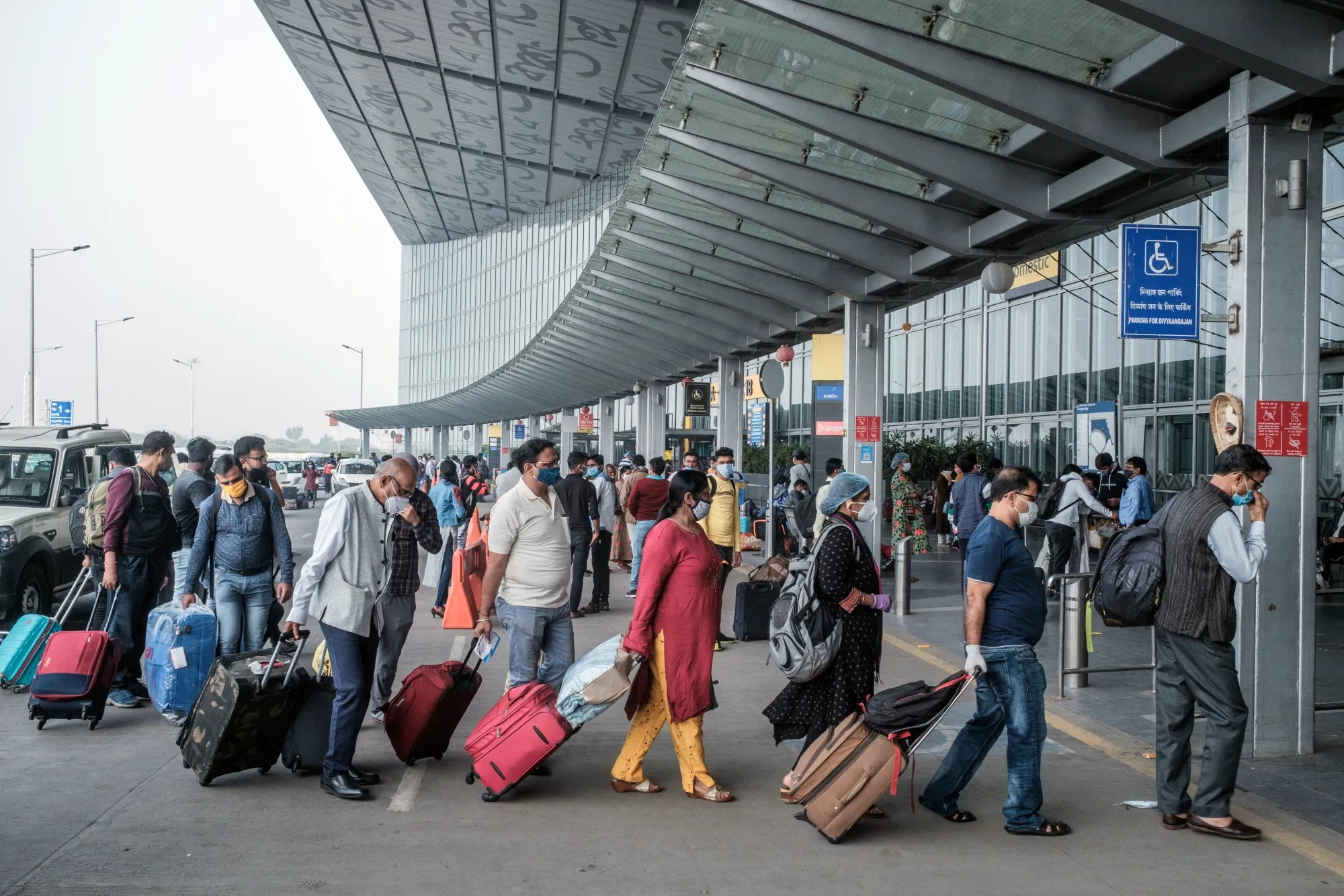 Kolkata Airport as the Pandemic Continues to Crush Travel