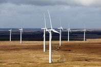 A wind farm in Scotland