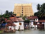 The Sree Padmanabhaswamy temple in Thiruvananthapuram, Kerala, India. In 2011 enormous quantities of antique gold coins, jewels, and statues worth billions of dollars were discovered in its 16th century vaults.