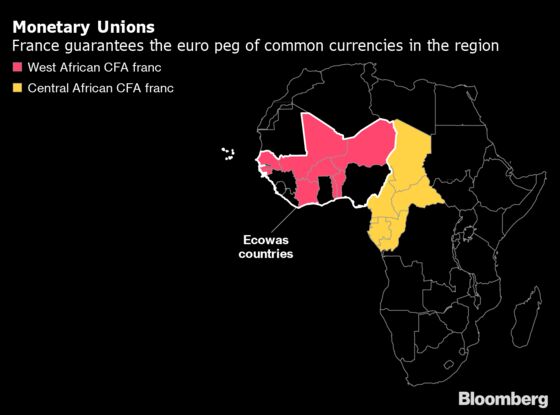 France Guarantees Euro Peg for West Africa’s Common Currency