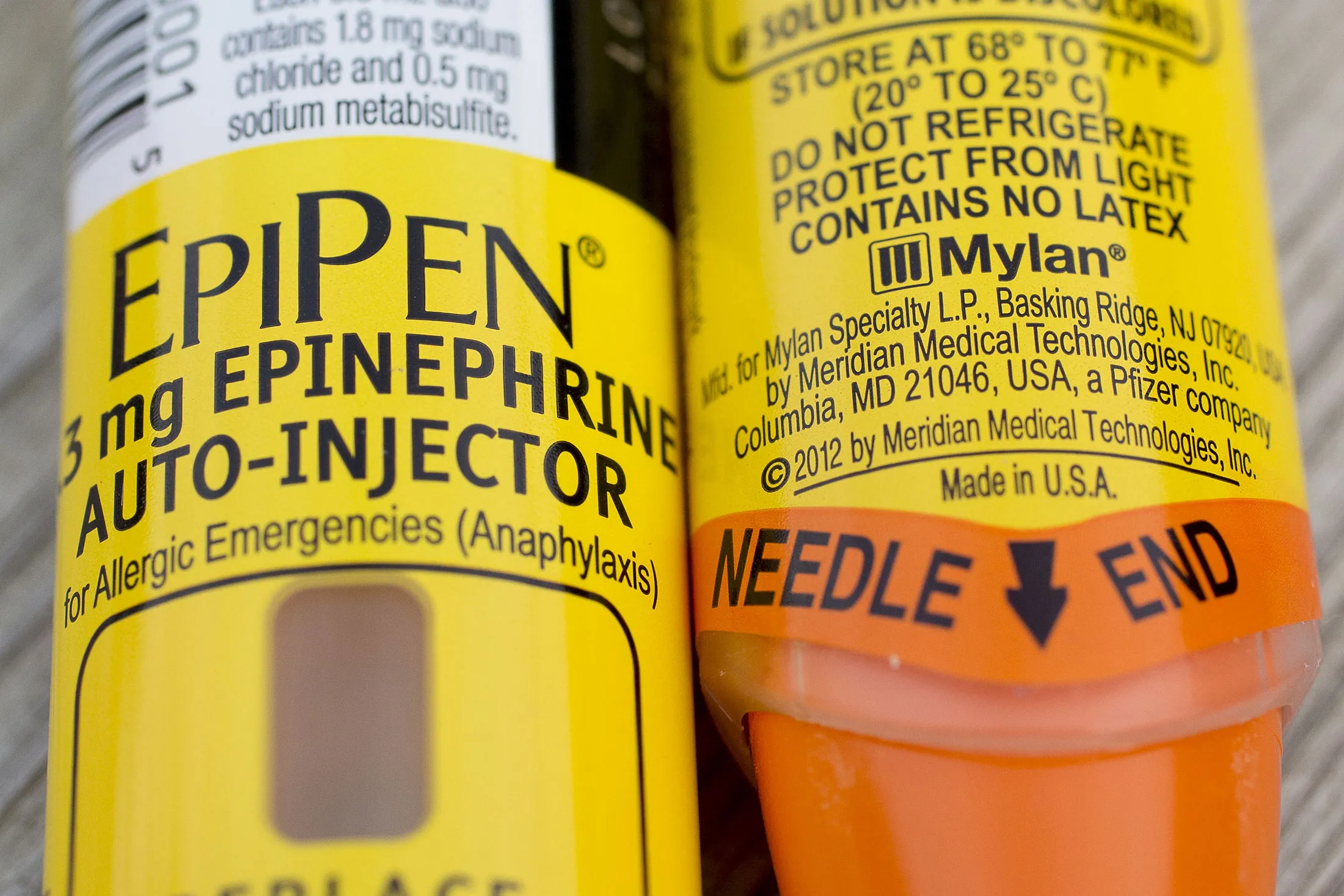EpiPen allergy shots.
