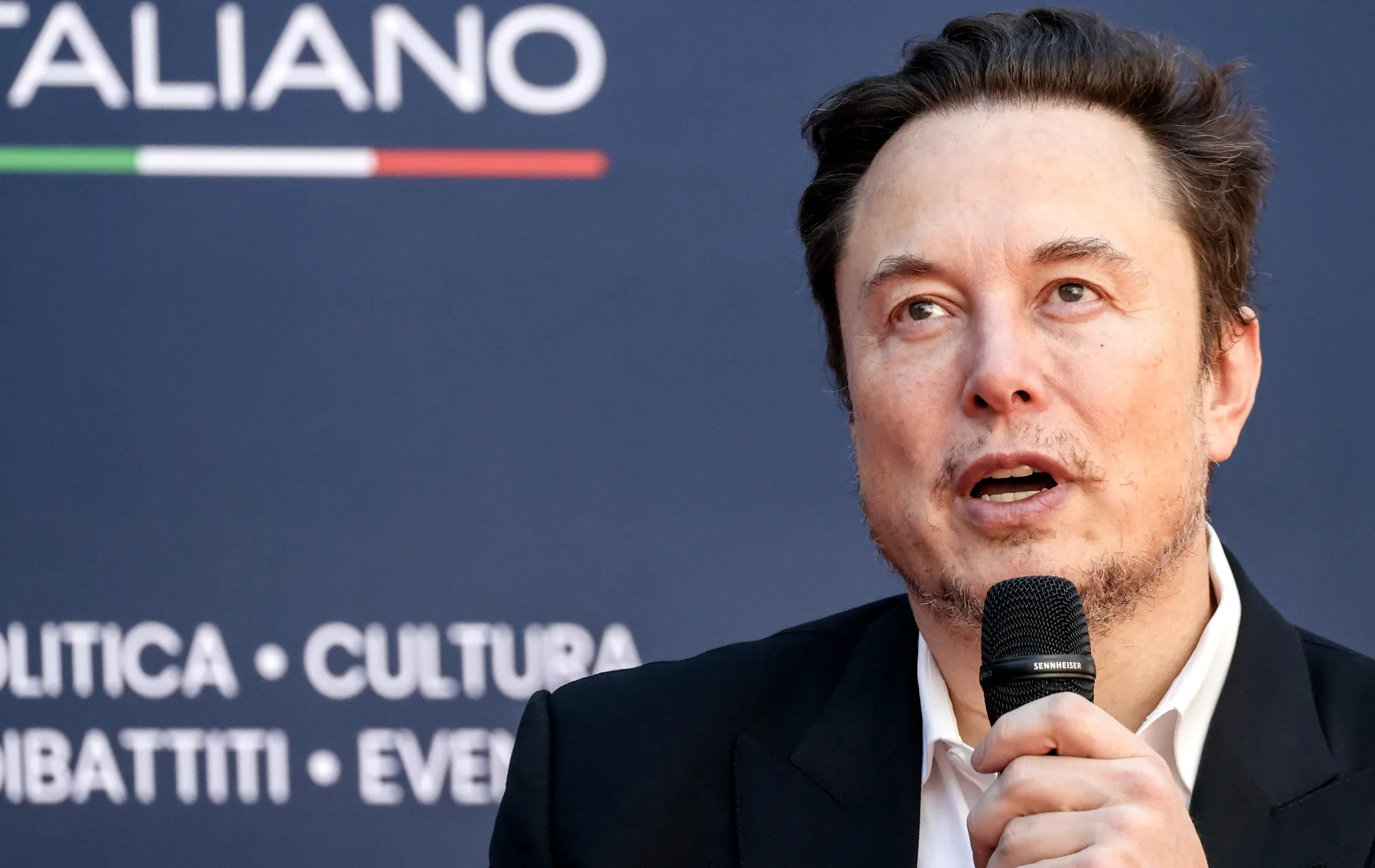 Elon Musk&nbsp;in Rome, Italy, on&nbsp;Dec. 16.
