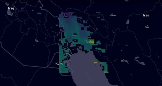 Large Methane Clouds Spotted Near Gas Pipelines in Iran