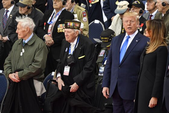 The Latest on Trump’s D-Day Commemorations in France