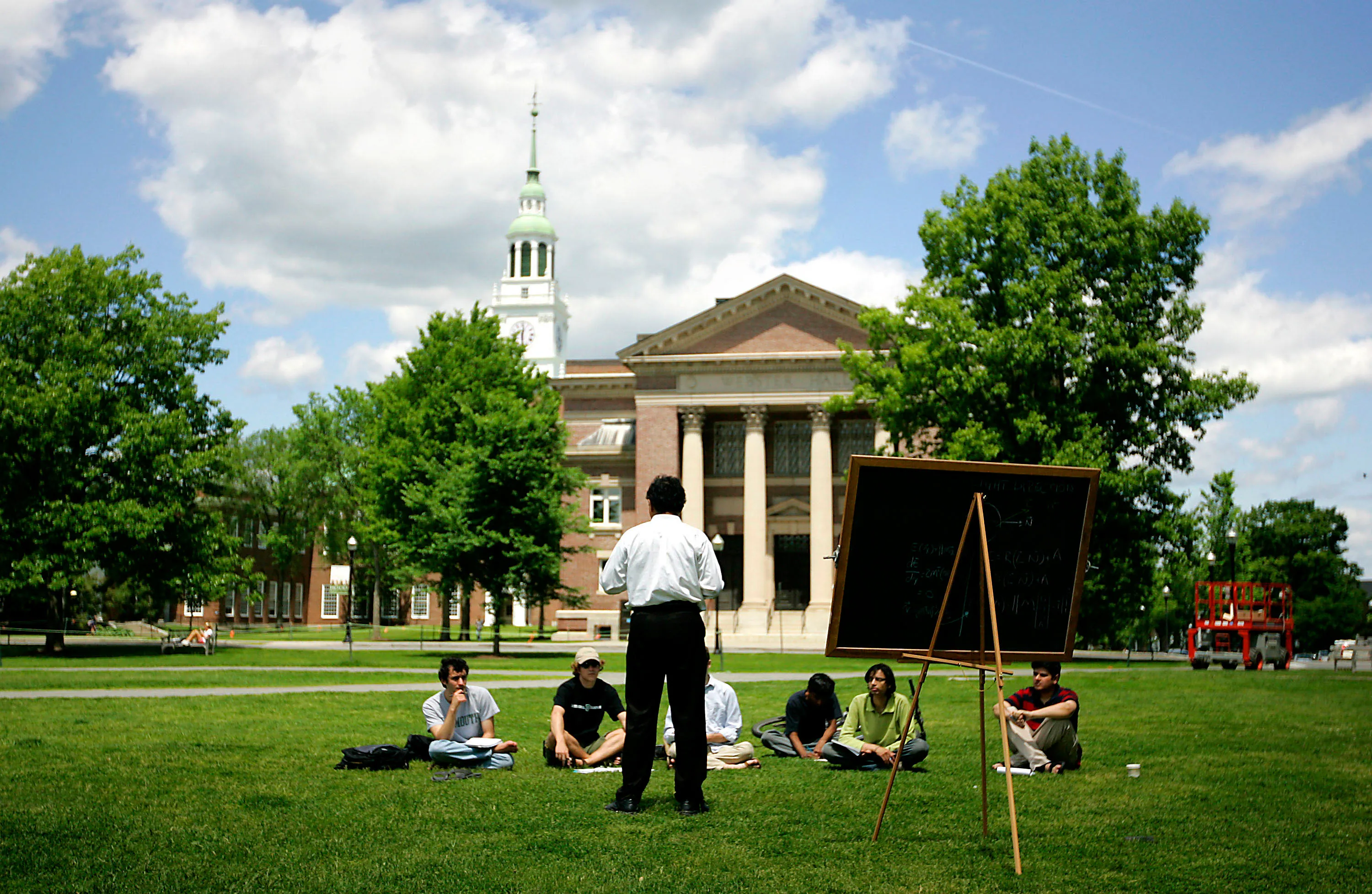 The Dartmouth College campus in Hanover, N.H.

