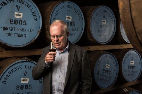 Yes, Stewart is paid to sniff or taste as many vintage whiskies as he finds necessary during the workday.